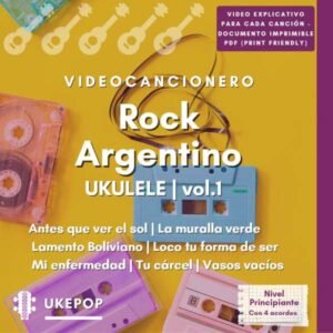 Video Cancionero de Rock Argentino con 4 acordes
